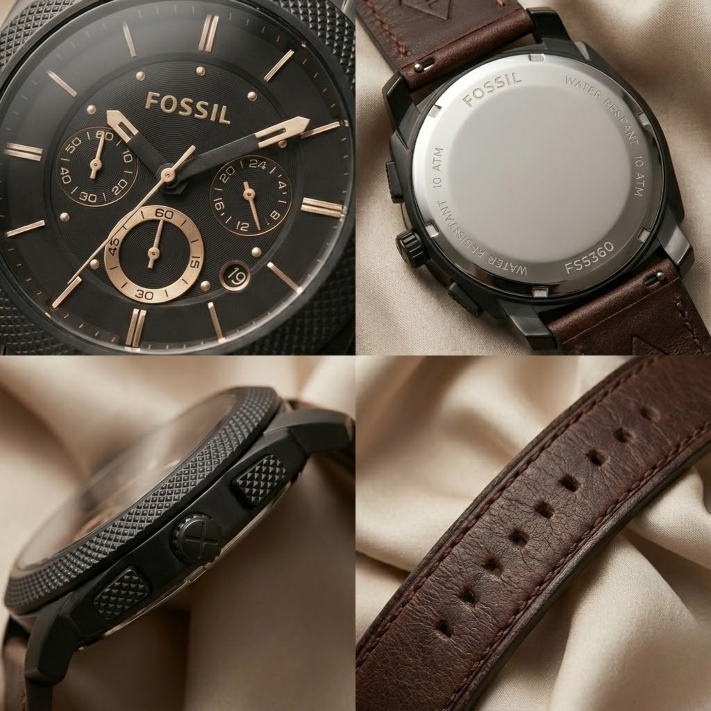 Fossil FS4656 Leather Belt